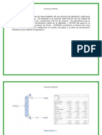 Simulaciones de Chemcad