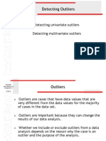 Detecting Univariate and Multivariate Outliers