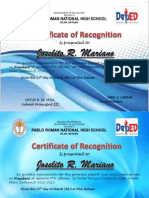 Certificate Sa Ptca Officer