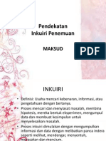 Pendekatan Ikuiri Penemuan