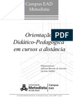 Orientacao Didatico Pedagogica para EAD-LIVRO