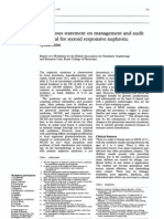 Consensus and Audit Potential For Steroid Responsive Nephrotic Syndrome