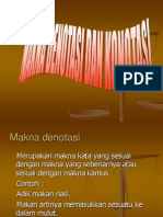 Makna Denotasi Dan 