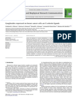 Gangliosides Expressed On Breast Cancer Cells Are E-Selectin Ligands