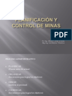 Conceptos Curso de Planificacion y Control de Minas