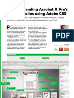 Custom Branding Acrobat X Pro's PDF Portfolios Using Adobe CS5