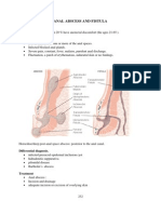 Anal Abscess and Fistula