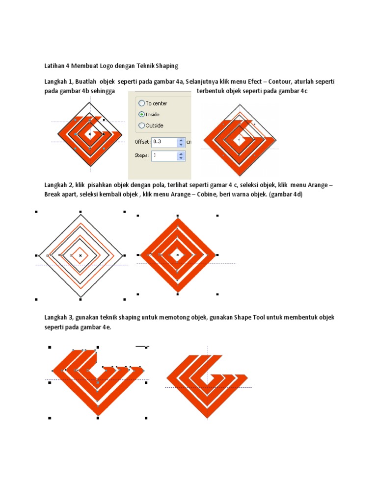 Teknik Shaping untuk Desain Logo | PDF | Komputer