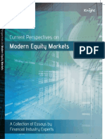 Modern Equity Markets