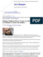 Belgium_ ‘Religion Of Peace’ Leader Arrested After Calling For Muslims To Attack Non-Muslims _ MidnightWatcher's Blogspot