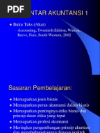 Persamaan akuntansi, jurnal umum, dan buku besar