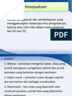 Konsep Kesepaduan, Penggabungjalinan, Integrasi Dalam PJ