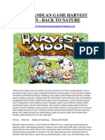 Buku Panduan Game Harvest Moon Back To Nature