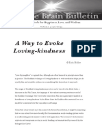 A Way To Evoke Loving-Kindness: The Wise Brain Bulletin
