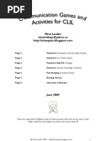 Download Communication Games for CLIL by Nina SN16111303 doc pdf