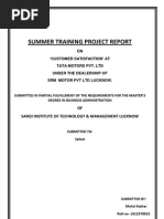 Download Customer Satisfaction on Tata Motors 2 by Chandan Srivastava SN161122868 doc pdf