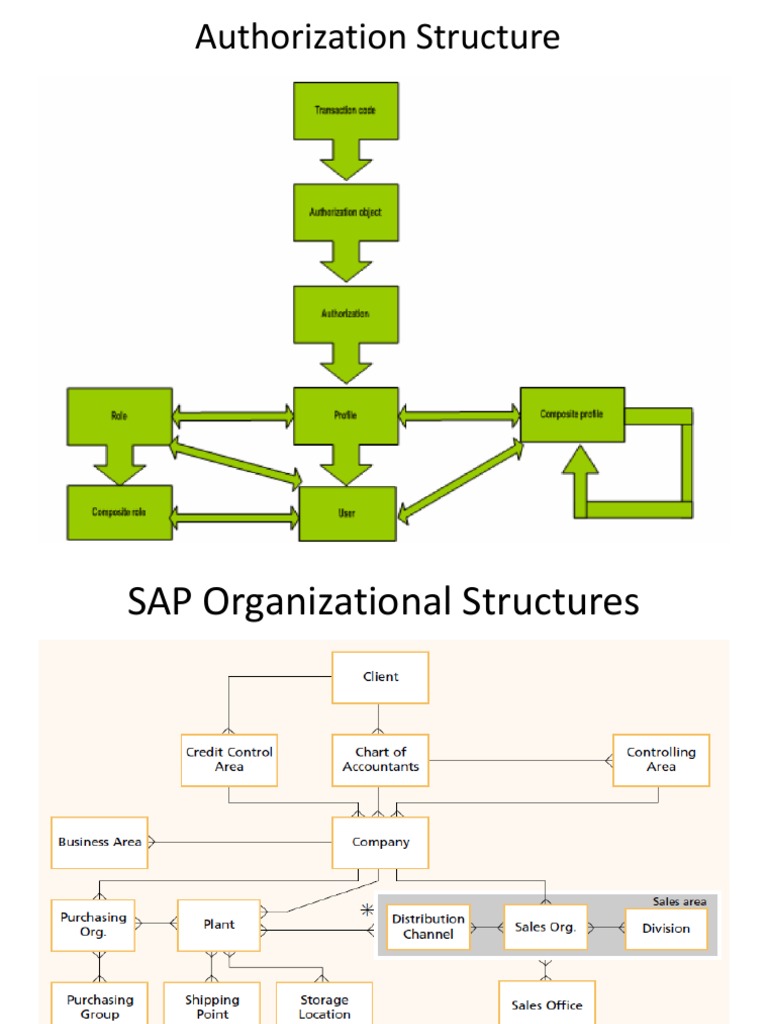 SAP Authorization & Organizational Structures