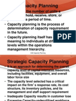 Capacity Planning: - Capacity Is The Number of Units A
