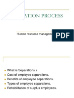 HR Separation Process Guide