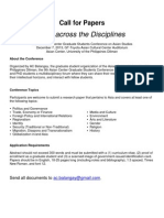 Asia Across The Disciplines - Webpage For 2013 Gradcon - Final