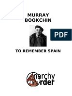 Bookchin Murray - To Remember Spain