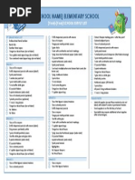 Teacher Supply List