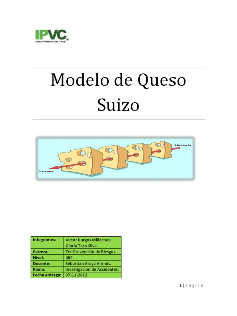 Trabajo Modelo Queso Suizo | PDF | Toma de decisiones | Bienestar