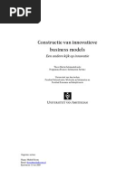 Download Master Thesis - Michel Kroon - Constructie van Innovatieve business models Literatuurlijst by Michel Kroon SN16117466 doc pdf