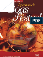 Livro Receitas Boas Festas Natal