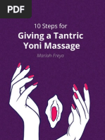 Yoni Massage Orgasmic Discourses