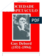 A Sociedade do Espetáculo - Guy Debord