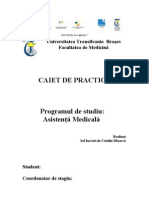 Programul de Studiu Asistenta Medicala