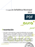 Proyecto Señalética Municipal Pedro