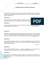 Esercizi EQUILIBRIO TERMICO PDF