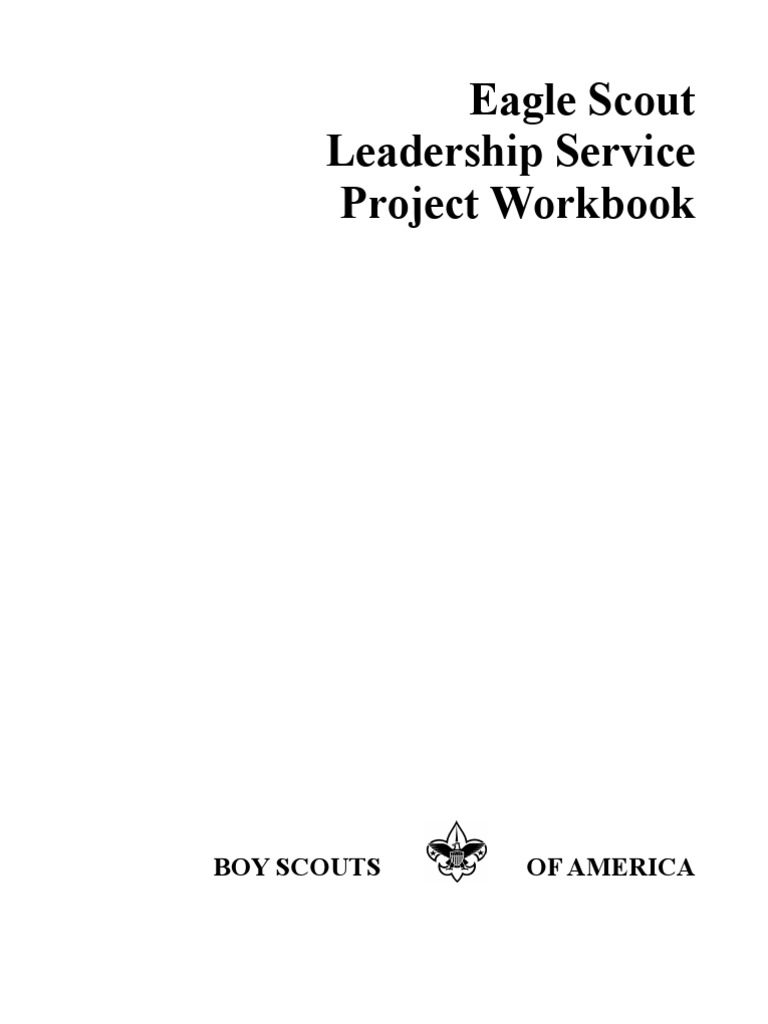 Eagle Workbook Scouting Youth Movements Free 30day Trial Scribd