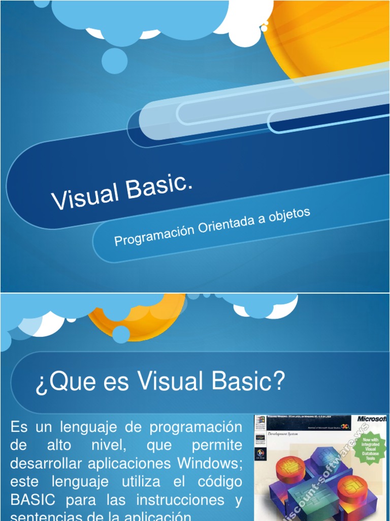 Introducción a Visual Basic 6.0 | PDF | Básico | Programa de computadora