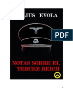 Julius Evola Notas Sobre El Tercer Reich