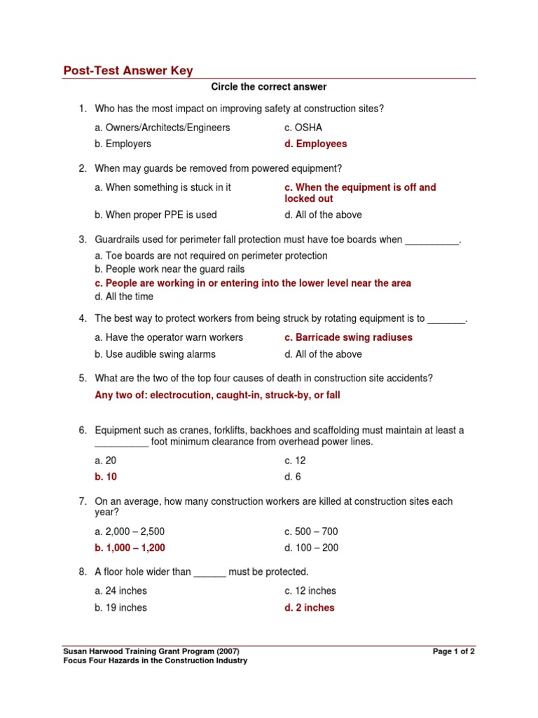 computers and problem solving post project test answer key