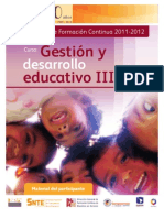 Gestion y Desarrollo Educativo 3