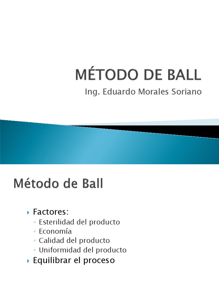 Método de Ball | PDF | Calor | Science