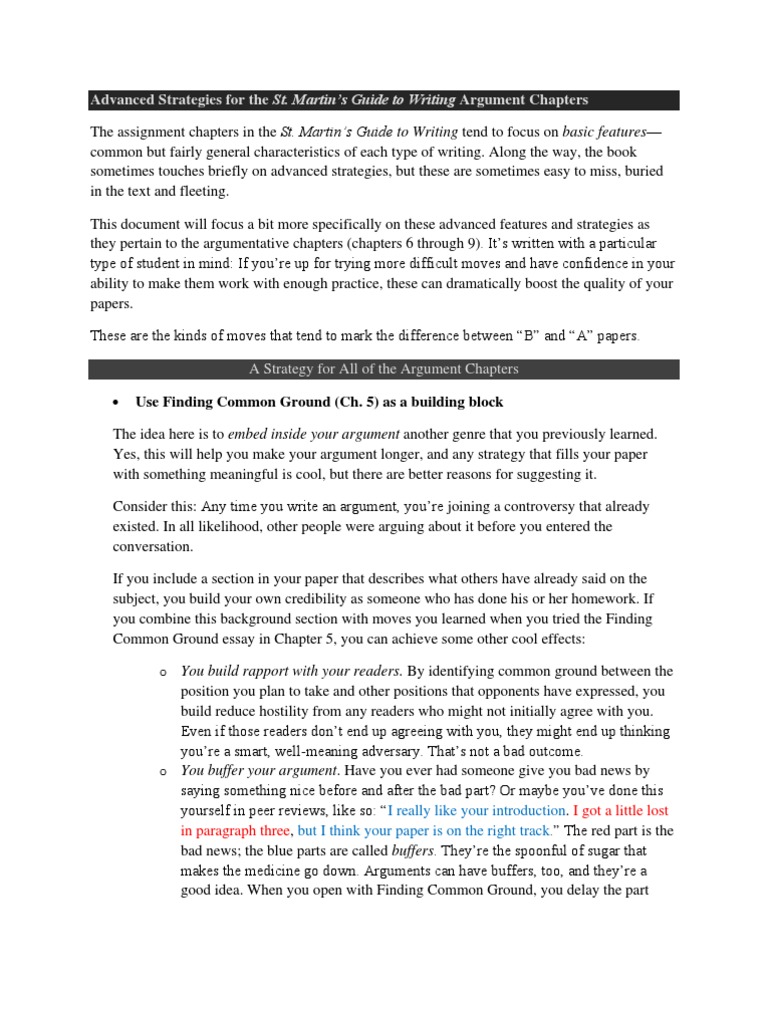 Advanced argumentative essay picture