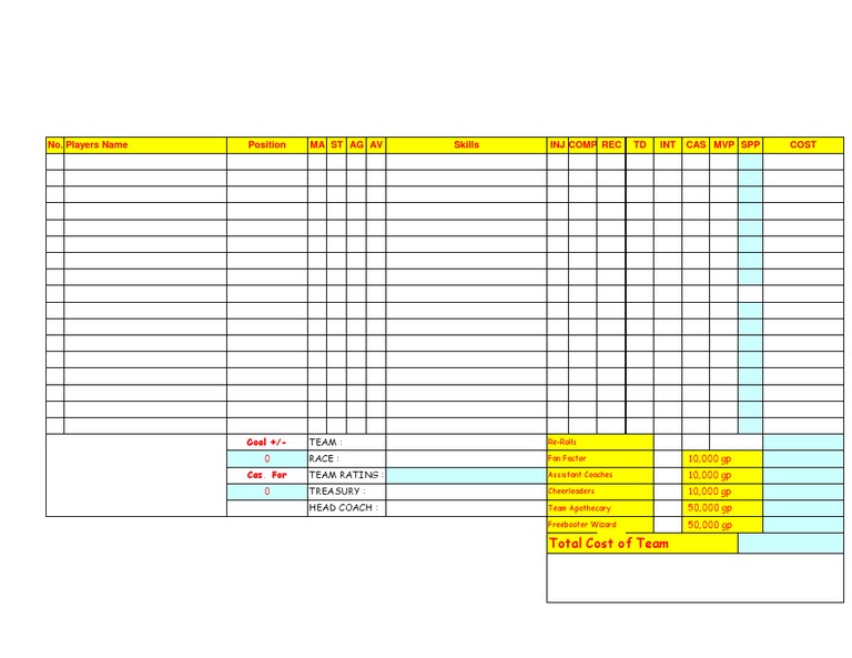 BB Roster PDF | PDF