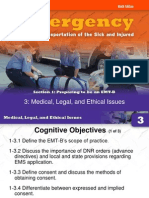 Med, Legal, and Ethical Issues