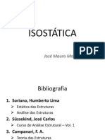 Isostática - Aula Inaugural