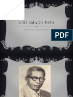 A MI AMADO PAPA