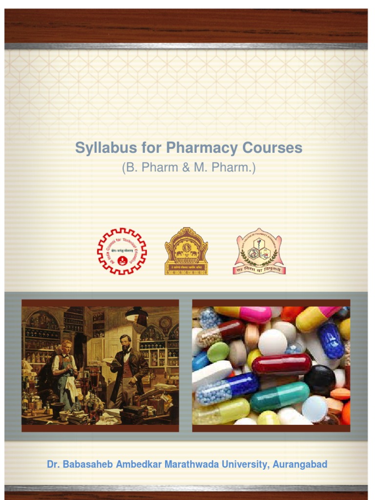 BAMU Revised B Pharm M Pharm Syllabus 2013 | PDF | Chemical Reactions ...