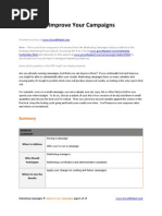 Download Marketing Campaign Improvement Guide - GrowthPanelcom by wwwGrowthPanelcom SN16127878 doc pdf