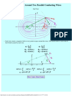 Magnetic Field Around Two Parallel Conducting Wires