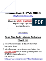 Soal cpns dan jawaban