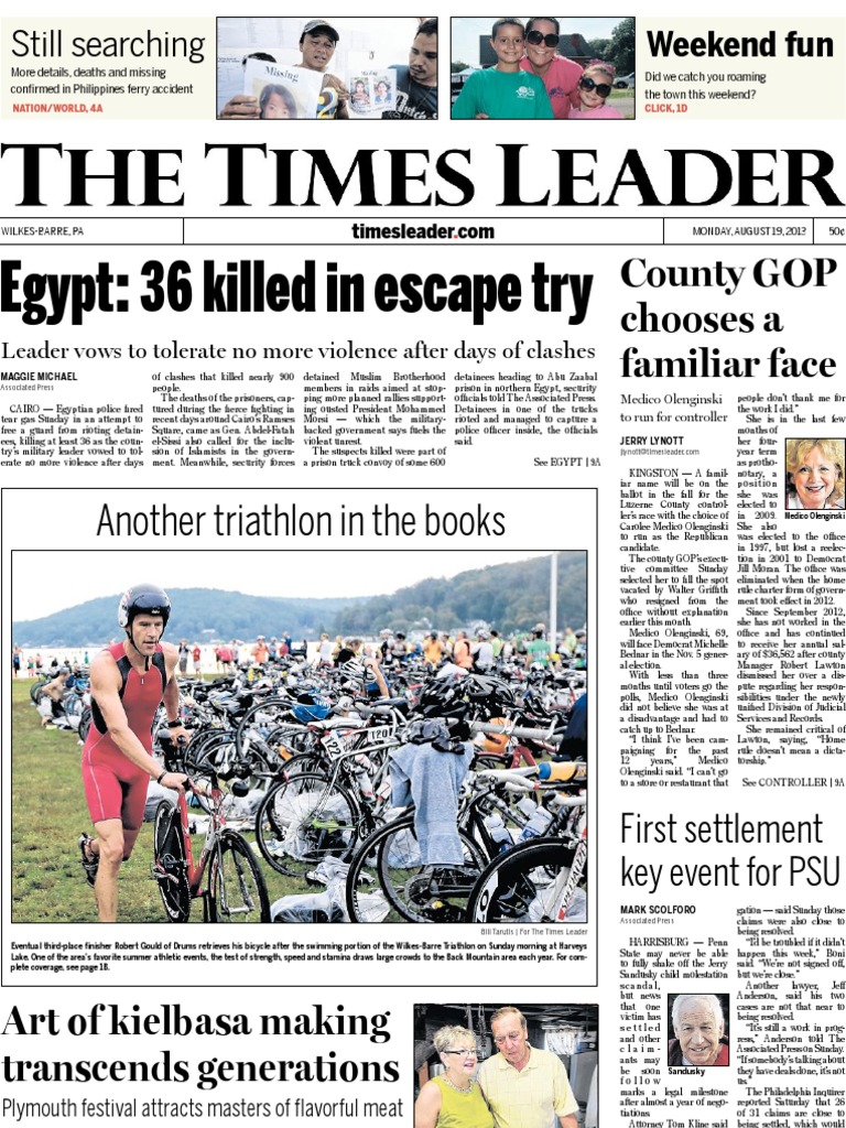Times Leader 08-19-2013 PDF Driving Under The Influence Syria